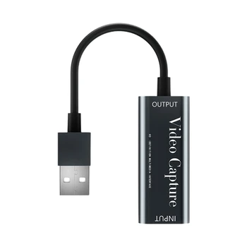 Карта видеозахвата USB 3.0 1080P 4K HDMI-совместимый Видеозахват для записи видео с игровой камеры macbook PC