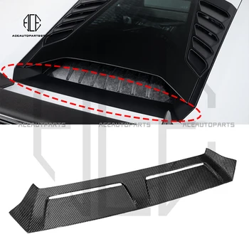 Сухая Замена нижней панели отделки заднего люка из углеродного волокна Для Lamborghini Huracan LP610 Coupe LP580 EVO