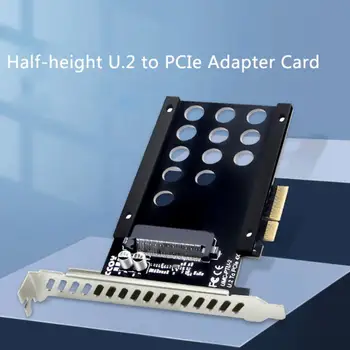 Pci-e Riser U.2 Для Pci Express3.0 X4 Адаптер с интерфейсом Gen3 Карта передачи данных 1 шт. Легкие портативные Двусторонние Ssd-модули