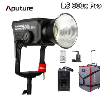 Aputure LS 600X Pro 600 Вт Двухцветный 2700 К-5600 К светодиодный Видеосветильник Водонепроницаемый Заполняющий Профессиональный Видеолампа для Фотостудии