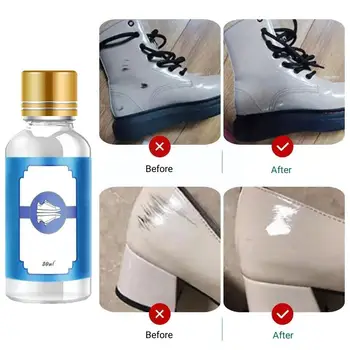 Средство для чистки белой обуви Объемом 30 мл, Отбеливающее Средство для полировки, средство для повседневной чистки обуви из лакированной кожи, бытовая чистка T C8M5
