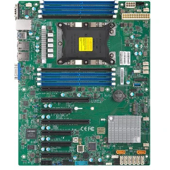 Серверная Материнская плата Для Одноканального сервера Supermicro C621 3647 С Двойным Гигабитным портом Ethernet M.2 IPMI X11SPL-F