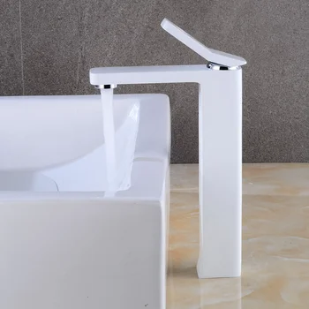 Креативные окрашенные смесители для холодной и горячей воды, кран для ванной комнаты в стиле ретро