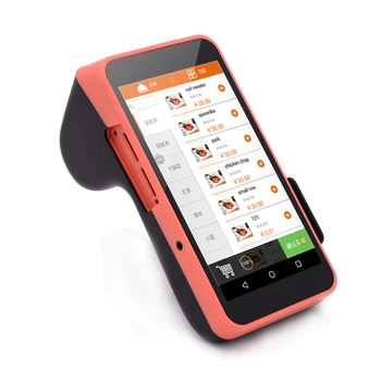 Портативный карманный POS-аппарат Beeprt с мобильным принтером Android, кассовые аппараты для ресторанов