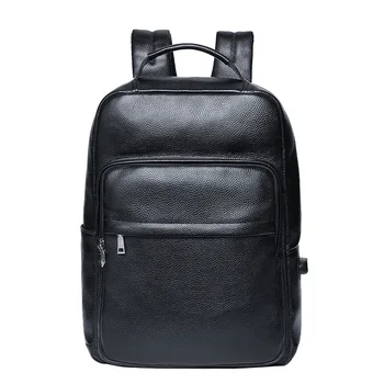 2022 Новый бренд из натуральной коровьей кожи, мужской рюкзак, Модный рюкзак для обуви Большой емкости, рюкзак для ноутбука для мальчиков, сумка для компьютера