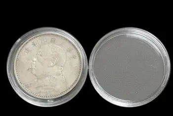 500шт 40 мм Прозрачные Капсулы для монет, Колпачки, Прозрачные Капсулы для монет, Президентский Доллар США Сакагавея