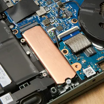 M.2 SSD Радиатор Медный Охладитель Твердотельный Дисковый Радиатор с Термосиликоновой Прокладкой Для NVME M2 NGFF M.2 2242 2280 PCIe SSD