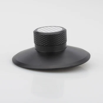 Audiocrst 130B Новый черный зажим для взвешивания пластинок Виниловые проигрыватели LP Стабилизатор металлических дисков