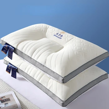 Латексная подушка Бытовая Подушка для шейного отдела позвоночника из натурального каучука, помогающая уснуть