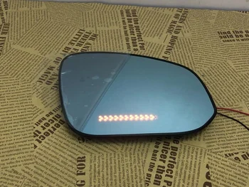 Синее Зеркало заднего вида, светодиодный Указатель поворота, обогрев Слепого пятна, Монитор для Mazda Cx-4 16, 2 шт.