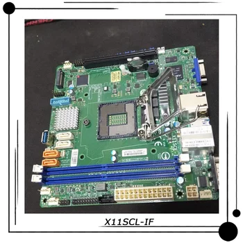 X11SCL-IF Для материнской платы Supermicro Server Mini-ITX Intel C242 LGA-1151 DDR4 С поддержкой 8/9 поколения Core i3 E-2100 E-2200