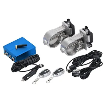 Автомобильный электрический клапан 12V корпус выхлопной трубы модификация звуковой волны аксессуары Клапан глушителя