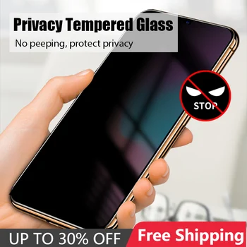 9D Антишпионское Закаленное стекло для Samsung A50 A70 A40 A30 A20 A10, Защита экрана для защиты от несанкционированного доступа, Galaxy A10e A20e A10S A20S A30S A50S