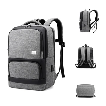 Водонепроницаемые Модные рюкзаки для ноутбука 15,6 Для мужчин, Деловой Эстетичный Рюкзак, Школьная сумка, USB-рюкзак Большой емкости для путешествий