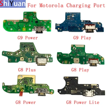 Оригинальный USB Порт Для Зарядки Разъем Платы Гибкий Кабель Для Motorola G8 Plus G8 Play G8 Power G9 Play G9 Power Запасные Части