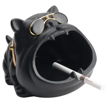 Мультяшная пепельница с маленькими животными креативная личность трендовая автомобильная ветрозащитная пепельница керамическая пепельница