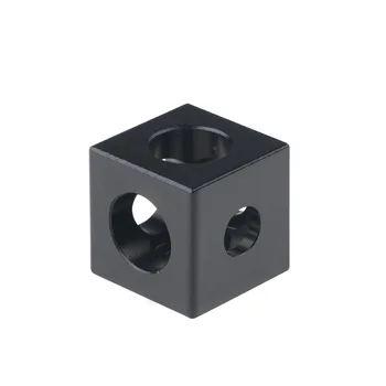 1шт Openbuilds V-образный слот с тремя Углами Куб Угловой Призматический Разъем Регулируемый Колесный Кронштейн Детали 3D-принтера