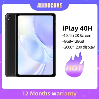 ALLDOCUBE iPlay 40H Android 11 Планшет 2000*1200 IPS 8 ГБ ОЗУ 128 Г ПЗУ Одноядерный восьмиядерный планшетный ПК с двойным процессором 4G lte BT5.0 T618