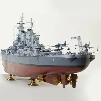 Комплект для ручной сборки 1/200 Модель лодки 03705 BB-63 Battleship Missouri Model Kit