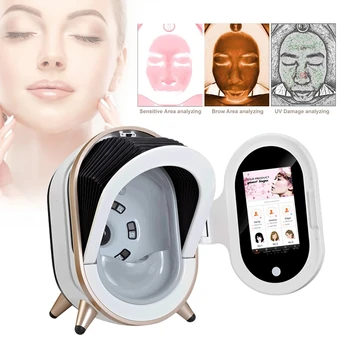 3D Волшебное Зеркало, сканер для лица, тестирование кожи, Машина для анализа лица, Детектор распознавания искусственного интеллекта, устройство для анализа влажности лица