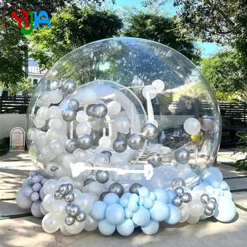 8,2 фута /10/ 13 футов, детский веселый воздушный шар для вечеринки, Надувной домик-пузырь с воздуходувкой, надувной домик-пузырь, палатка-Иглу, купол для наружного