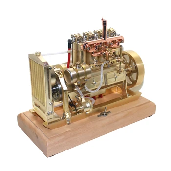 вертикальный четырехцилиндровый газовый двигатель OHV объемом 12 куб.см, Двигатель внутреннего сгорания, модель тракторного двигателя с системой охлаждения с циркуляцией воды