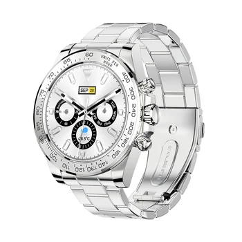 Newa IP68 Водонепроницаемые смарт-часы Для мужчин и женщин, Bluetooth-вызов, Фитнес-браслет, наручные часы из нержавеющей стали, пульсометр