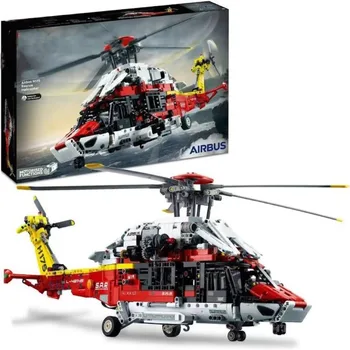 2001 Шт. Технический Спасательный вертолет Airbus H175 42145 для мальчика и Девочки в подарок с Моторизованными функциями, модель, строительный блок, Игрушка