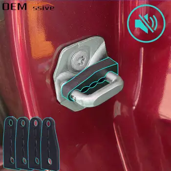 Буфер Дверного замка для Ford Fiesta Fusion Mondeo Остановка дребезжания Звуконепроницаемые Скрипы Глухое уплотнение Глушитель Звука Уплотнение Демпфера