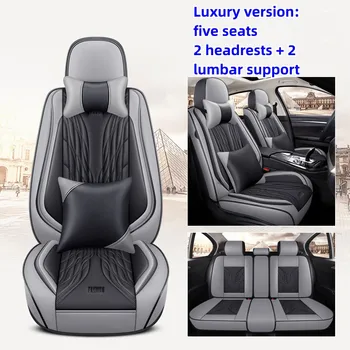 Высокое качество! Новые роскошные чехлы для автомобильных сидений с полным покрытием для Toyota BZ4X 2022, удобная дышащая подушка сиденья для bz4x 2023