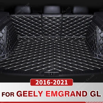 Автоматический Коврик для багажника с полным покрытием GEELY Emgrand GL 2016-2021 20 19 18 17, накладка для багажника Автомобиля, Аксессуары для защиты интерьера