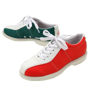 Кожаная обувь для боулинга Для мужчин, спортивная обувь для фитнеса, принадлежности для боулинга, Женские Дышащие кроссовки для боулинга, обувь для развлечений Eu34-47