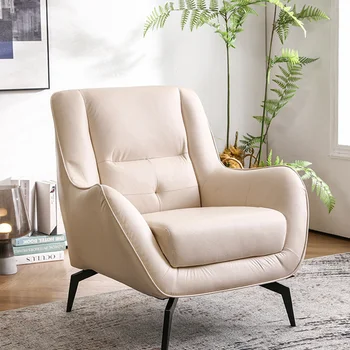 Складное кресло, стулья для гостиной, Кожаные Современные стулья для гостиной, Удобная мебель для патио Sillas De Oficina WRXXP