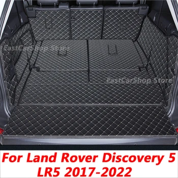 Для Land Rover Discovery 5 L462 2017-2022, Автомобильный коврик для заднего багажника, накладка для багажника, Аксессуары для заднего багажника