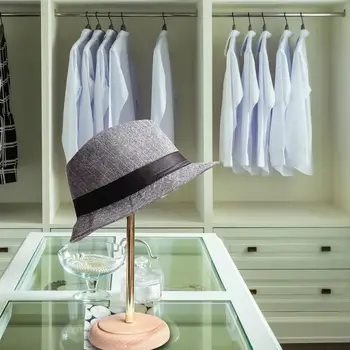 Настольный регулируемый держатель для шляп с устойчивым основанием Розничная витрина домашний салон отдельно стоящий
