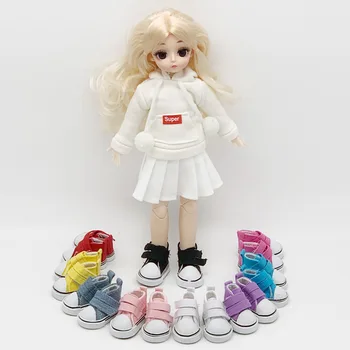 парусиновая обувь 5 см, обувь для куклы для сна 28 см, повседневная обувь для куклы 1/6 BJD, аксессуары для куклы, обувь для куклы EXO