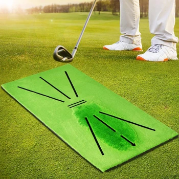 Площадка для игры в гольф с замахом Lndoor и Outdoor Swing Hit Pad Обнаружение контакта с площадкой для анализа траектории замаха и правильного удара