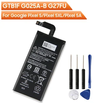 Оригинальная Сменная батарея GTB1F Для Google Pixel 5 Pixel5 Pixel 5a 4000 мАч G025A-B Для Google Pixel 5 XL Pixel 4A 5G 3800 мАч