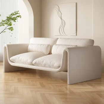 Скандинавский диван для гостиной, Современная Роскошная отделка Тканью, Изогнутый диван-кровать для гостиной, Минималистичные Диваны Modernos Para Sala Furniture