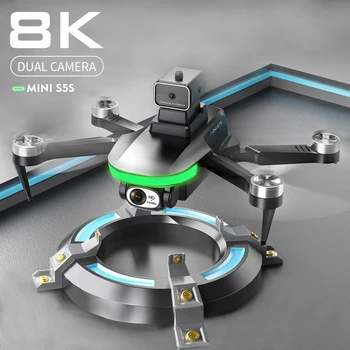 Новый 2023 Мини-дрон S5S 4k Профессиональная камера 8K HD Для обхода препятствий аэрофотосъемка Бесщеточный складной квадрокоптер 1.2 км