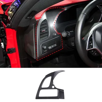 Для 2014-2019 Corvette C7 настоящий автомобильный стайлинг из углеродного волокна, боковая рамка воздуховыпуска, крышка для защиты салона автомобиля, аксессуары