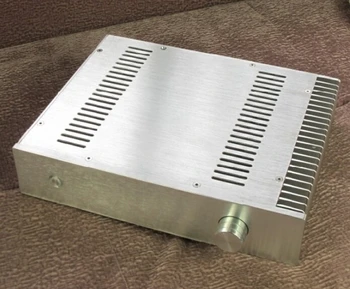 Серебристый полностью алюминиевый корпус предусилителя BZ3207/корпус усилителя AMP BOX