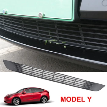 Для Tesla Model Y 2023, Нижняя решетка бампера, Сетка от насекомых, Защита от пыли и мусора, Внутренняя решетка для гриля, Аксессуары для украшения
