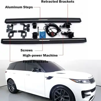 Выдвижные Электрические Убирающиеся Подножки Powerstep Side Step Nerf Bar Подходят для Land Rover Range Rover Sport 2023
