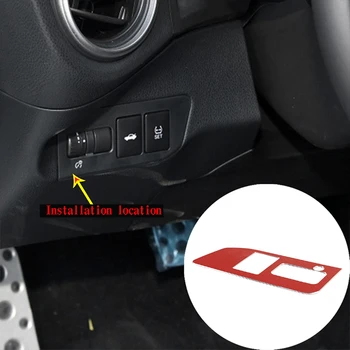 Автомобильный стайлинг 1 шт. для Subaru BRZ Toyota 86 2016-2020 Алюминиевый сплав Переключатель багажника Автомобиля декоративная наклейка Автомобильные Аксессуары Для Интерьера