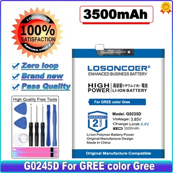 LOSONCOER Аккумулятор большой емкости 3500 мАч G0235D G0245D Аккумулятор для мобильного телефона GREE color Gree третьего поколения