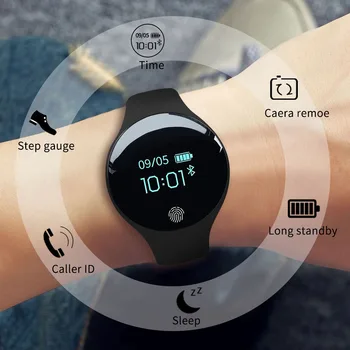 Смарт-часы H8 для IOS Android, мужские и женские спортивные умные часы, интеллектуальный шагомер, фитнес-браслет, цифровые часы для iPhone