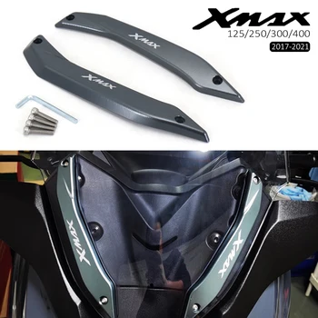 Аксессуары XMAX300 Дефлекторы лобового стекла, набор кронштейнов для ветровых стекол, протектор для мотоцикла YAMAHA XMAX 125 250 300 400 2017-2021